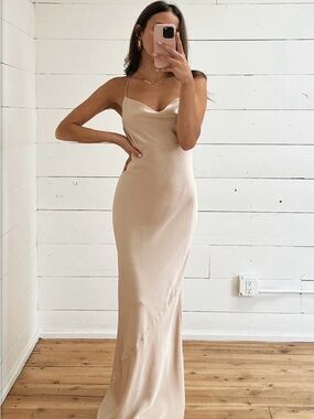 fitted lace wedding dress Show Me Your Mumu All Out Maxi Dress main image 1